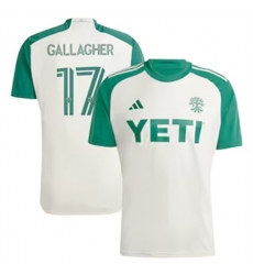 Men Austin FC Jon Gallagher 2024 25 Away Replica Cream White Men Austin FC Jon Gallagher 2024 25 Away Replica Cream White