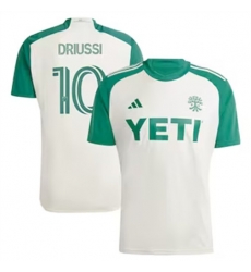 Men Austin FC Sebastian Driussi 2024 25 Away Replica Cream White Men Austin FC Sebastian Driussi 2024 25 Away Replica Cream White
