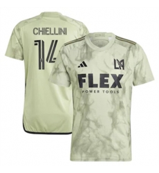 Men Los Angeles FC Giorgio Chiellini 2023 24 Away Replica Green Men Los Angeles FC Giorgio Chiellini 2023 24 Away Replica Green