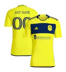 Men Nashville SC Custom 2024 25 Home Replica Yellow Men Nashville SC Custom 2024 25 Home Replica Yellow