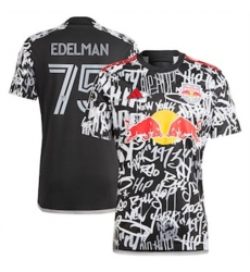 Men New York Red Bulls Daniel Edelman 2023 24 Freestyle Replica Black Men New York Red Bulls Daniel Edelman 2023 24 Freestyle Replica Black