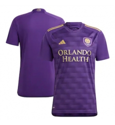 Men Orlando City SC Blank 2023 24 Home Replica Purple Men Orlando City SC Blank 2023 24 Home Replica Purple