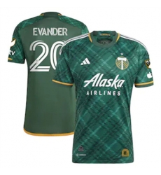 Men Portland Timbers Evander 2023 24 Home Replica Green Men Portland Timbers Evander 2023 24 Home Replica Green