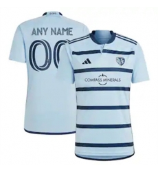 Men Sporting Kansas City Custom 2023 24 Home Replica Light Blue Men Sporting Kansas City Custom 2023 24 Home Replica Light Blue