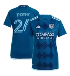 Men Sporting Kansas City Erik Thommy 2024 25 Away Replica Navy Men Sporting Kansas City Erik Thommy 2024 25 Away Replica Navy