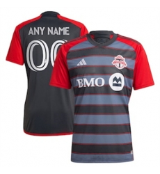 Men Toronto FC Custom 2023 24 Home Replica Gray Men Toronto FC Custom 2023 24 Home Replica Gray