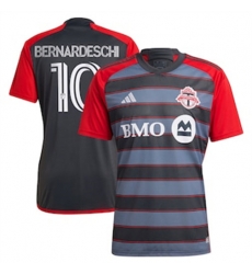 Men Toronto FC Federico Bernardeschi 2023 24 Home Replica Gray Men Toronto FC Federico Bernardeschi 2023 24 Home Replica Gray
