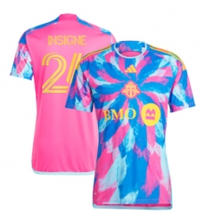 Men Toronto FC Lorenzo Insigne 2023 24 Third Replica Pink Men Toronto FC Lorenzo Insigne 2023 24 Third Replica Pink