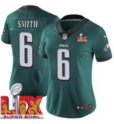 Women Philadelphia Eagles DeVonta Smith #6 Green 2024 2025 Super Bowl LIX F U S E Stitched NFL Jersey Women Philadelphia Eagles DeVonta Smith #6 Green 2024 2025 Super Bowl LIX F U S E Stitched NFL Jersey
