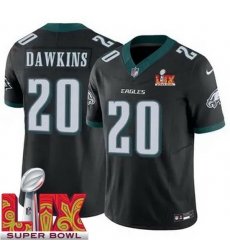 Youth Philadelphia Eagles Brian Dawkins #20 Black 2024 2025 Super Bowl LIX F U S E Stitched NFL Jersey Youth Philadelphia Eagles Brian Dawkins #20 Black 2024 2025 Super Bowl LIX F U S E Stitched NFL Jersey