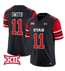 Men Women Youth Utah Utes 11 Alex Smith Black 2024 Vapor Limited Jersey All Stitched