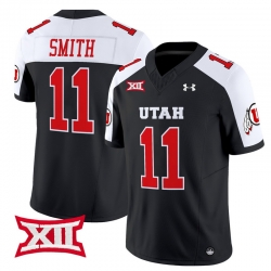 Men Women Youth Utah Utes 11 Alex Smith Black Alternate 2024 Vapor Limited Jersey All Stitched