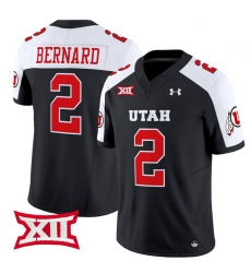 Men Women Youth Utah Utes 2 Micah Bernard Black Alternate 2024 Vapor Limited Jersey All Stitched Men Women Youth Utah Utes 2 Micah Bernard Black Alternate 2024 Vapor Limited Jersey All Stitched