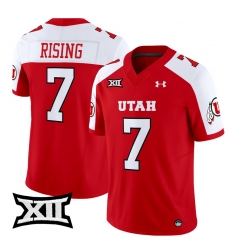 Men Women Youth Utah Utes 7 Cameron Rising Red Alternate 2024 Vapor Limited Jersey All Stitched Men Women Youth Utah Utes 7 Cameron Rising Red Alternate 2024 Vapor Limited Jersey All Stitched