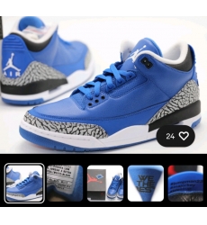 Nike Air Jordan III 3 DJ Khaled Blue Shoes