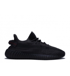 Women Yeezy Boost 350 V 2 Black Reflective
