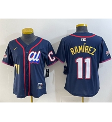 Youth American League 11 Jos E9 Ram EDrez Navy 2025 All Star Edition Limited Stitched Baseball Jersey Youth American League 11 Jos E9 Ram EDrez Navy 2025 All Star Edition Limited Stitched Baseball Jersey