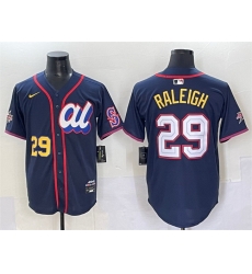 Men American League 29 Cal Raleigh Navy 2025 All Star Edition Limited Stitched Baseball Jersey