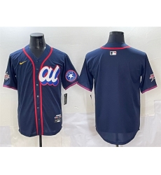 Men American League Houston Astros Blank Navy 2025 All Star Edition Limited Stitched Baseball Jersey