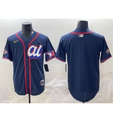 Men American League Toronto Blue Jays Blank Navy 2025 All Star Edition Limited Stitched Baseball Jersey
