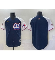 Men American League Toronto Blue Jays Blank Navy Alternate 2025 All Star Edition Limited Stitched Baseball Jersey