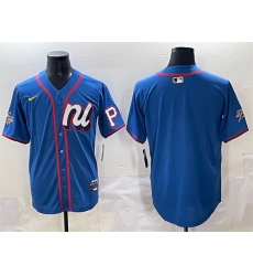Men National League Pittsburgh Pirates Blank Blue 2025 All Star Edition Limited Stitched Baseball Jersey Men National League Pittsburgh Pirates Blank Blue 2025 All Star Edition Limited Stitched Baseball Jersey