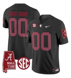 Men Women Youth Alabama Crimson Tide Pro Combat Vapor Limited Custom Jersey All Stitched Black