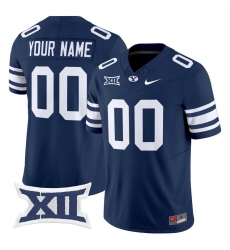Men Women Youth BYU Cougars 2024 Vapor Limited Custom Jersey All Stitched Navy