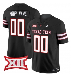 Men Women Youth Texas Tech Red Raiders 2024 Vapor Limited Custom Jersey All Stitched Black