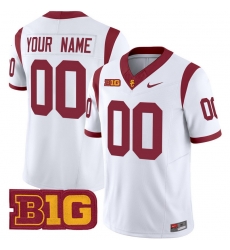 Men Women Youth USC Trojans 2024 Vapor Limited Custom Jersey All stitched White