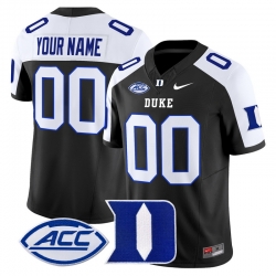 Men Women Youth Duke Blue Devils 2024 Vapor Limited Custom Jersey All Stitched Black Alternate