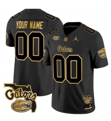 Men Women Youth Florida Gators 2024 Florida Patch Gold Vapor Limited Custom Jersey All stitched Alternate
