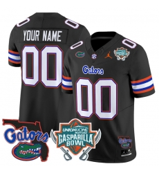 Men Women Youth Florida Gators 2024 Gasparilla Bowl Patch Vapor Limited Custom Jersey All Stitched Black