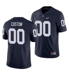 Penn State Nittany Lions  custom navy college football men's jersey