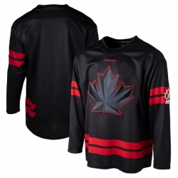 Mens Hockey Canada blank 2026 Replica Jersey Black