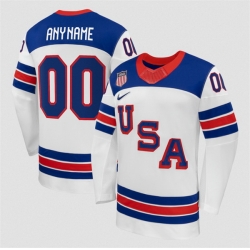 Men USA Active Player Custom White 2026 Stitched Jersey