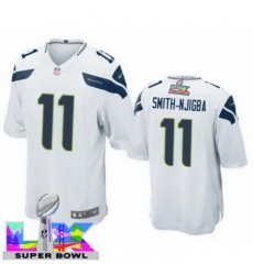 Men Women Youth Seattle Seahawks #11 Jaxon Smith-Njigba 2025 2026 Super Bowl LX F U S E Stitched NFL Jersey White Men Women Youth Seattle Seahawks #11 Jaxon Smith-Njigba 2025 2026 Super Bowl LX F U S E Stitched NFL Jersey White