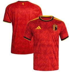 Men adidas Red Belgium National Team FIFA x World Cup 2026 Home Replica Jersey